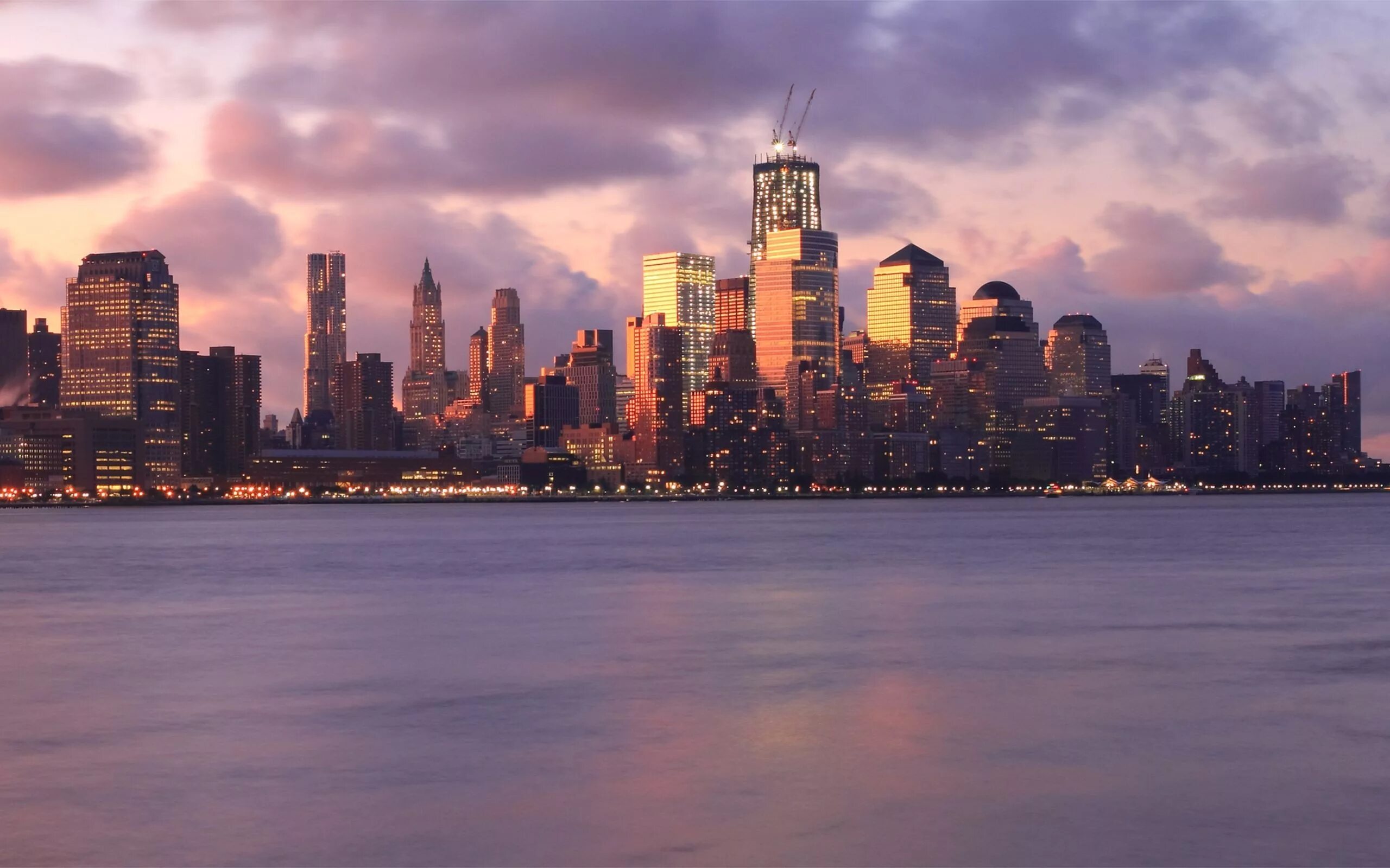 Cities in the distance