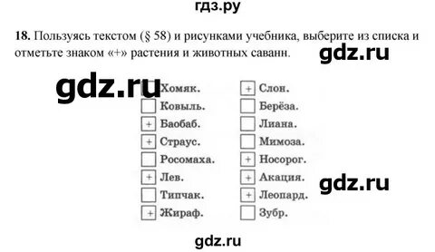 Тест 18 по географии