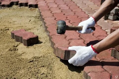 Как положить плитку на участке своими руками