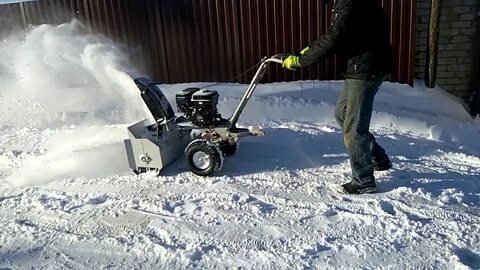 Мотокультиватор для снега
