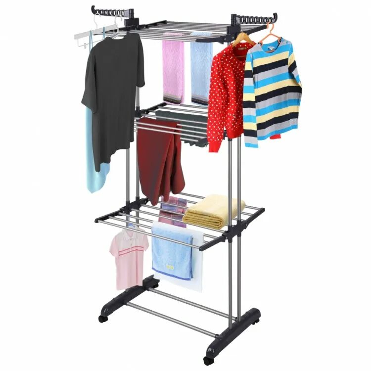 Сушилка для белья three layers of clothes Hanger. Сушилка - Cloth Dryer. Сушилка для белья Multi-purpose Hanger. Foldable clothes Hanger sushilka a-806. Сушилка напольная вертикальная складная