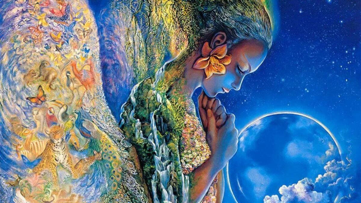 Мир может быть лучше. Жозефина уолл богиня луны. Прекрасное творение. Жозефина уолл воображение. Картины джима уоррена(jim warren).