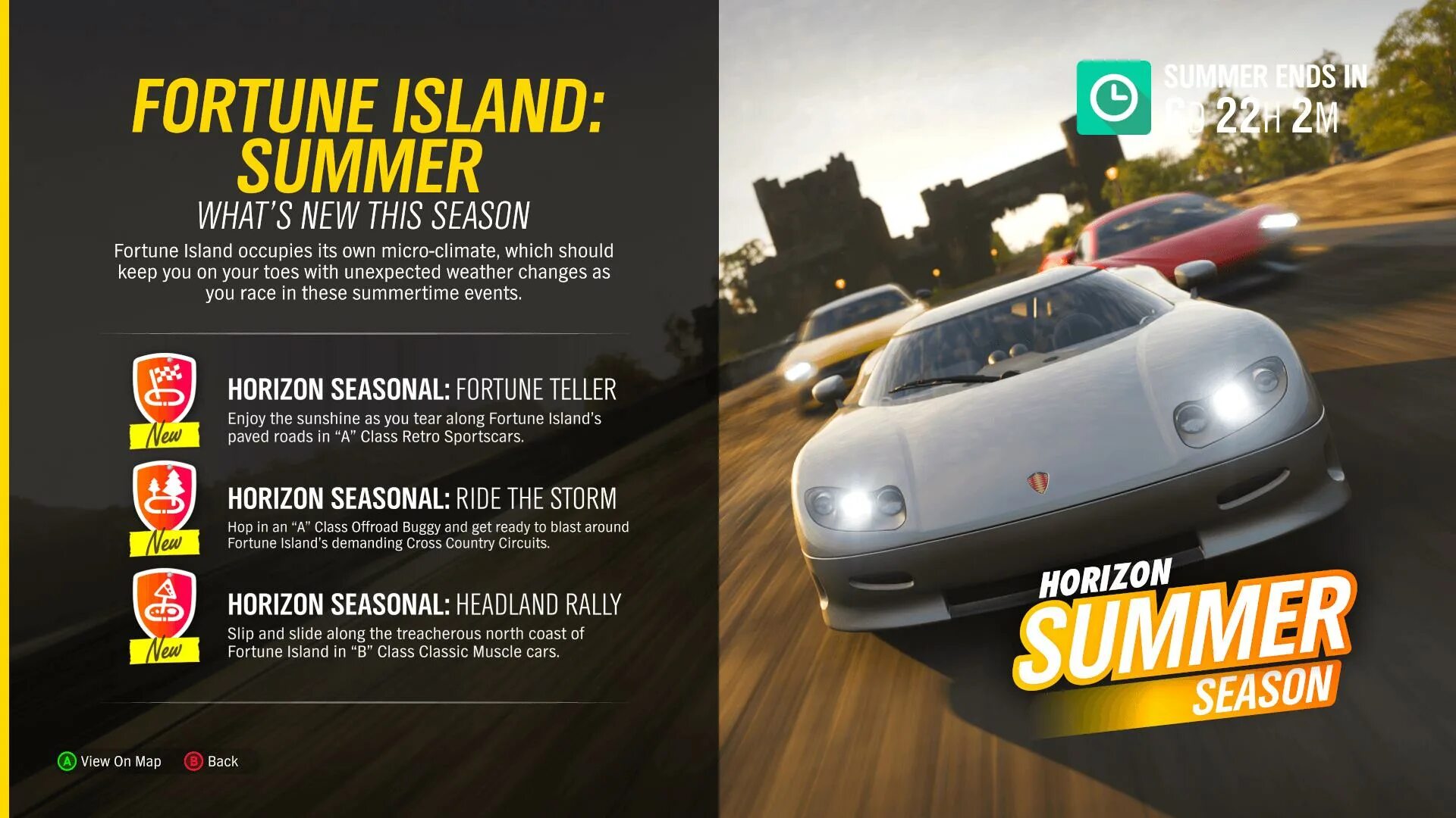 Horizon 4 fortune island