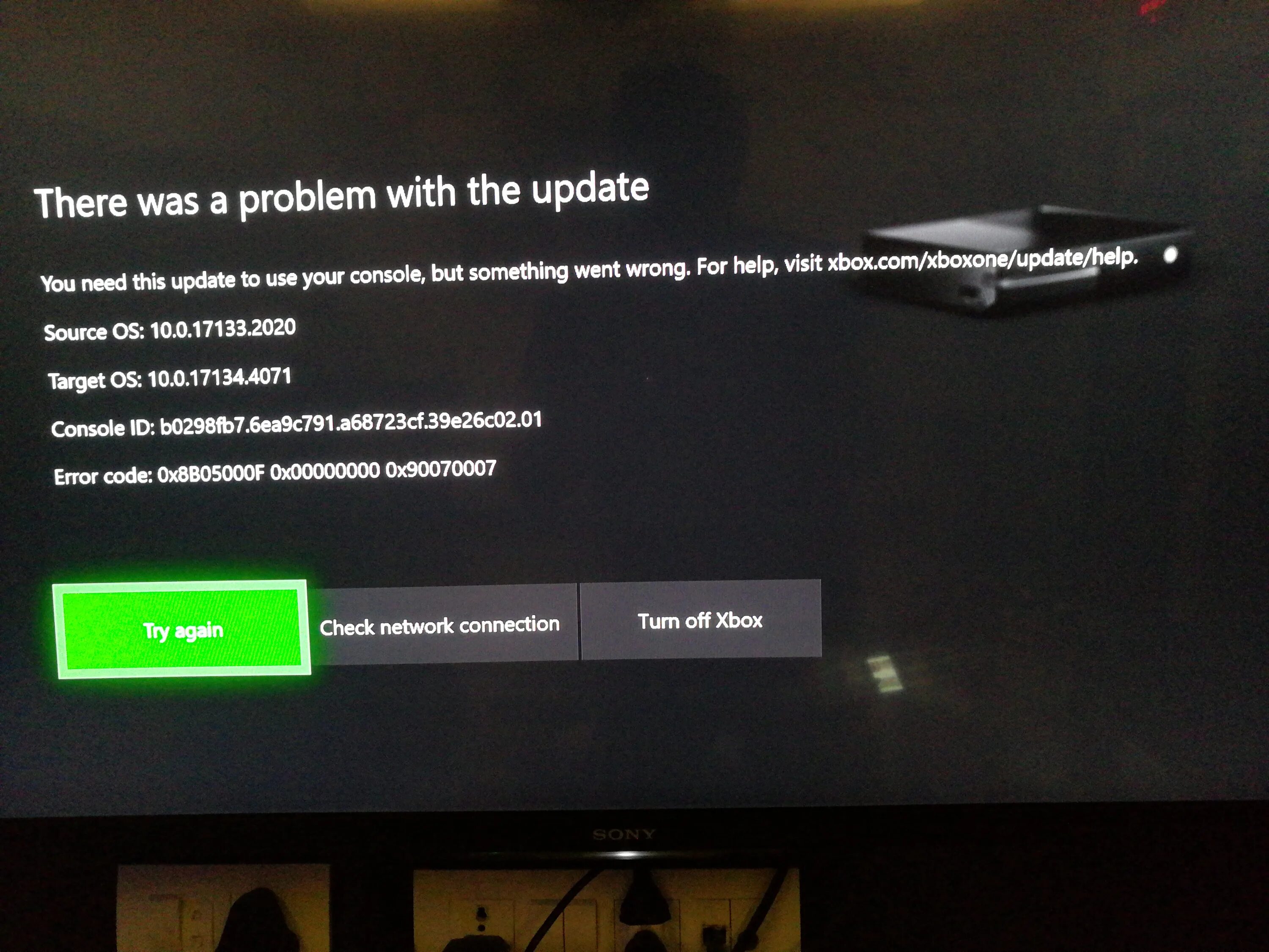 n case you still receive the error message of 0x8B05000F 0x00000000 Microsoft