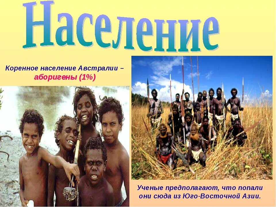 Народы австралии 7 класс. Коренные жители Австралии называются. Население материка Австралия. Занятие коренного населения Австралии. Население Австралии народы.