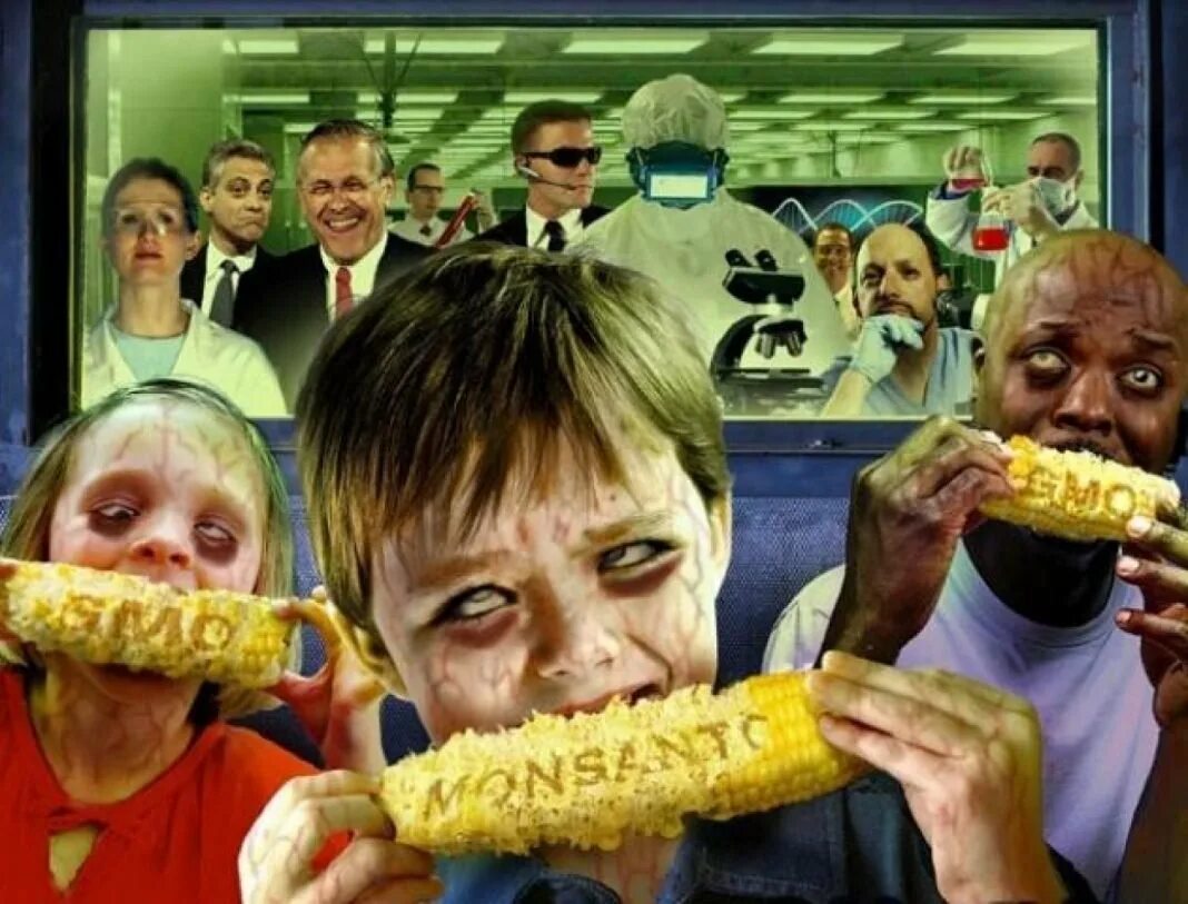 Генетически модифицированные люди. Монсанто гмо. модифицированные люди.