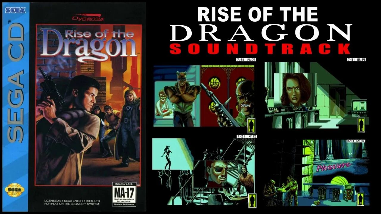 Саундтрек сега. Rise of the Dragon Sega CD. Dragon Sega game OST. Rise of the Dragon (USA) Sega CD.