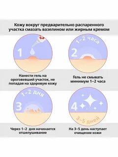 Гель папиллом инструкция
