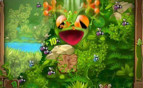 Игра лягушка ловит