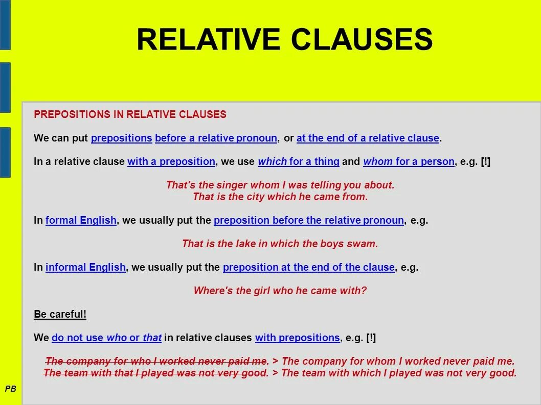 Relative Clauses в английском языке. Relative Clauses prepositions. Relative pronouns and adverbs правило. Relative pronouns and Clauses. Related forms