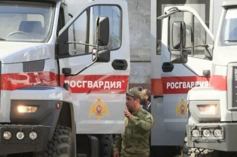 Разбитая росгвардия