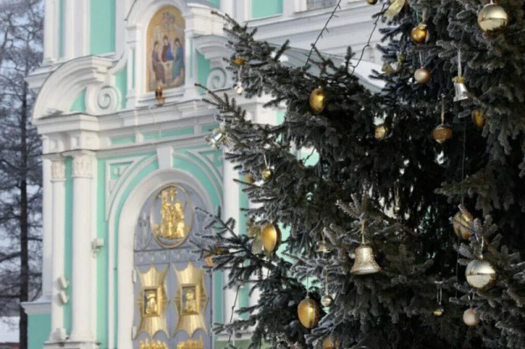 Рождественская ель в храме. Рождественская елка православная. Рождественская елка в церкви. Рождество Церковь.