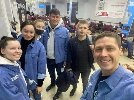 Отправили ребят