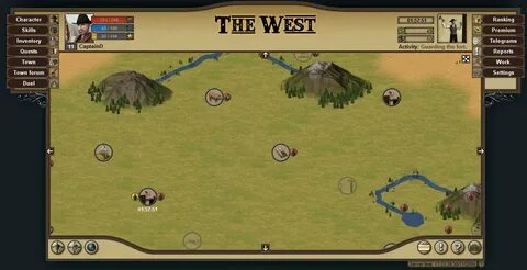 The west