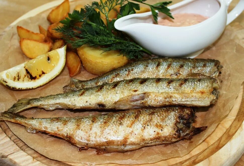 Блюда из корюшки