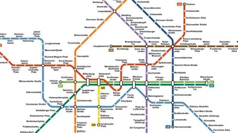 Какое метро в берлине