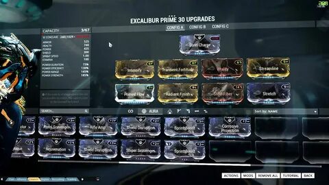 Warframe билды 2024
