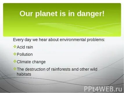 Our planet is getting hotter and