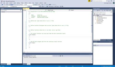 Кнопка в visual studio