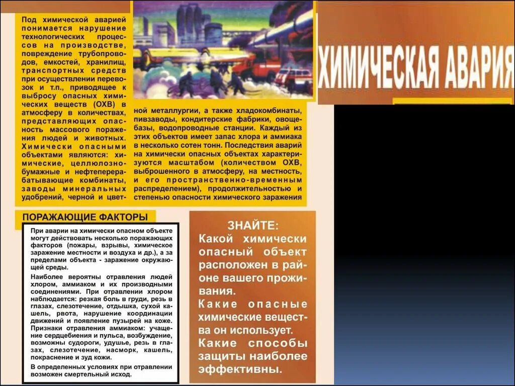 Поражающие факторы химических аварий. Аварии с выбросом охв поражающие факторы. Поражающие факторы при авариях хим опасных объектах. Аварии на ХОО поражающие факторы.