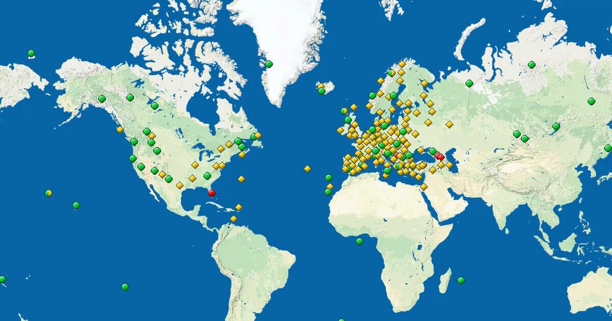 Объекты ЮНЕСКО на карте. Объекты Всемирного наследия ЮНЕСКО на карте. Unesco world heritage