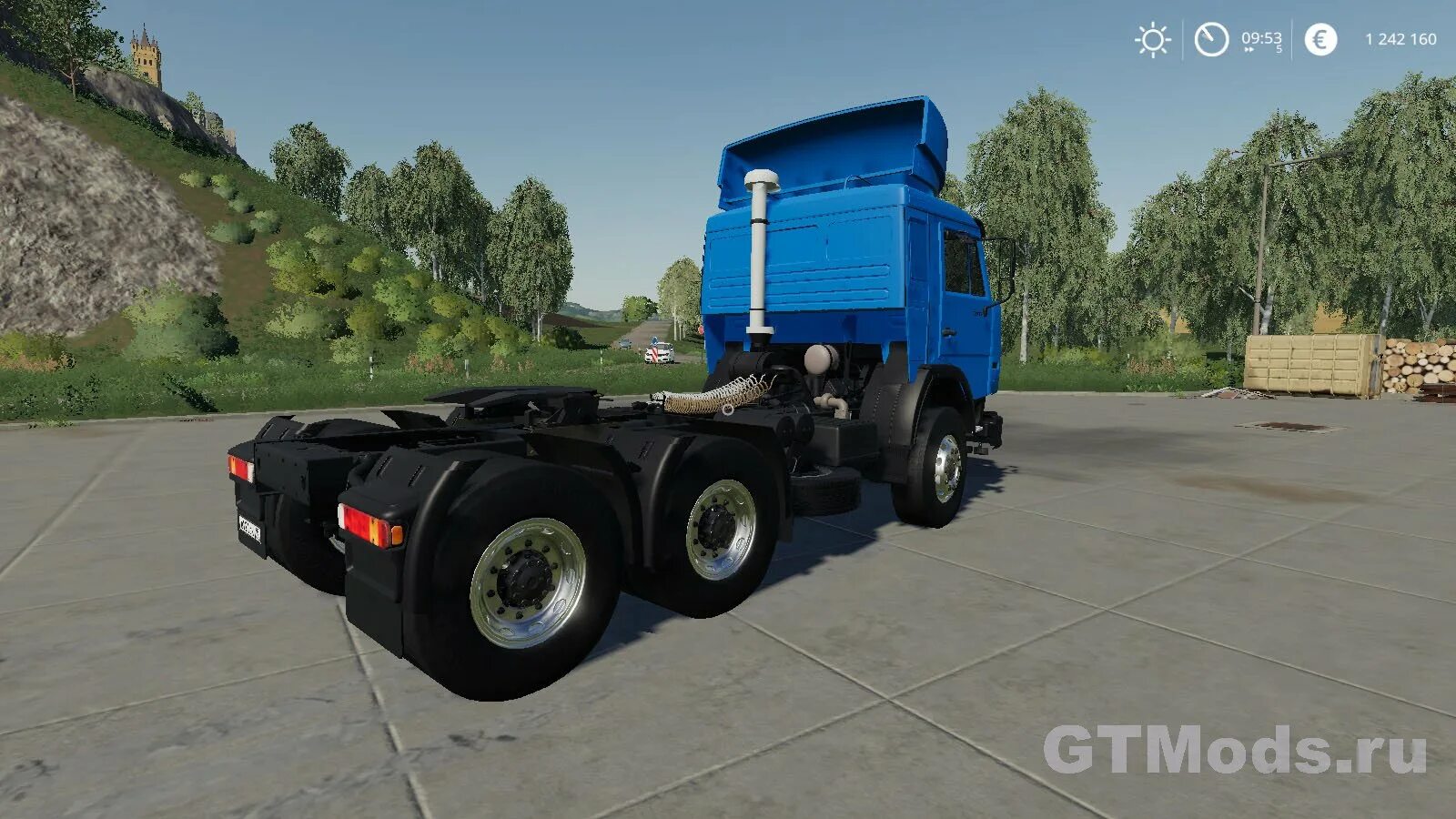 Камаз 54115 прицепы. Камаз 54115 прицепы
