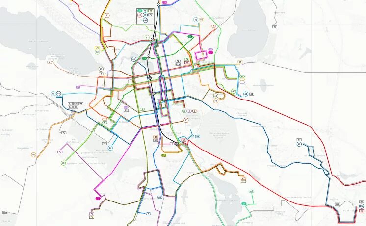 Новая схема движения общественного транспорта в екатеринбурге Изменение схемы общественного транспорта Екатеринбурга: трамваи: reissig ЖЖ