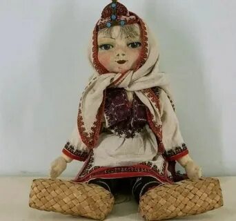 Марийский национальный костюм кукле