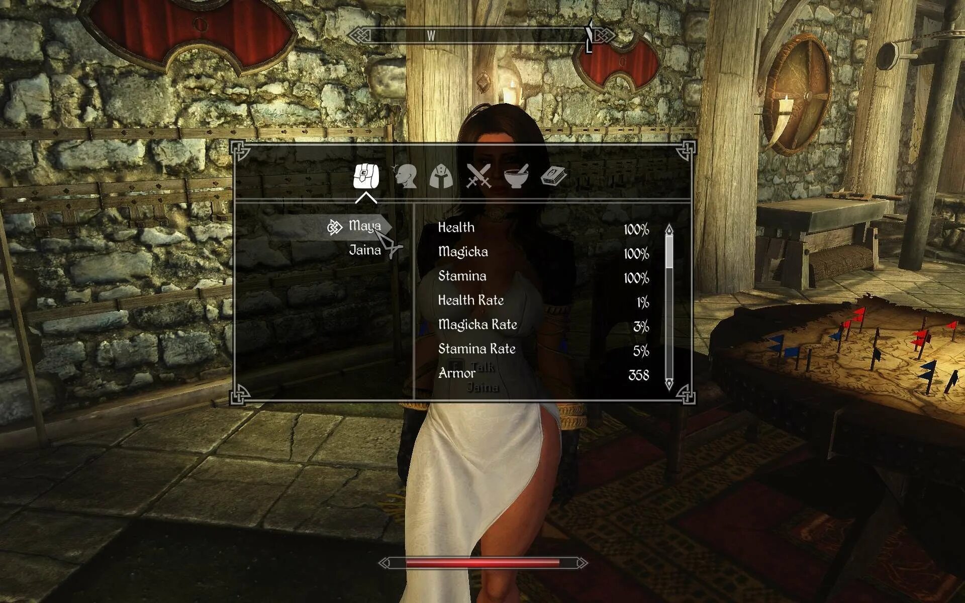 Skyrim ui