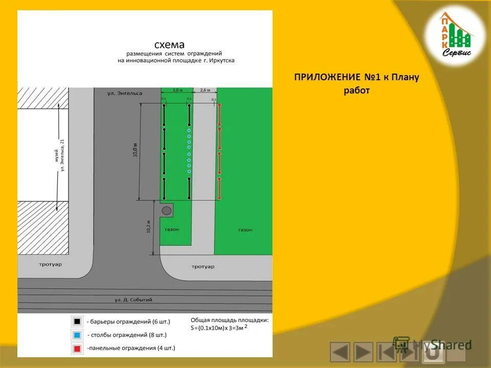 выберите правильный вариант ограждения сдо