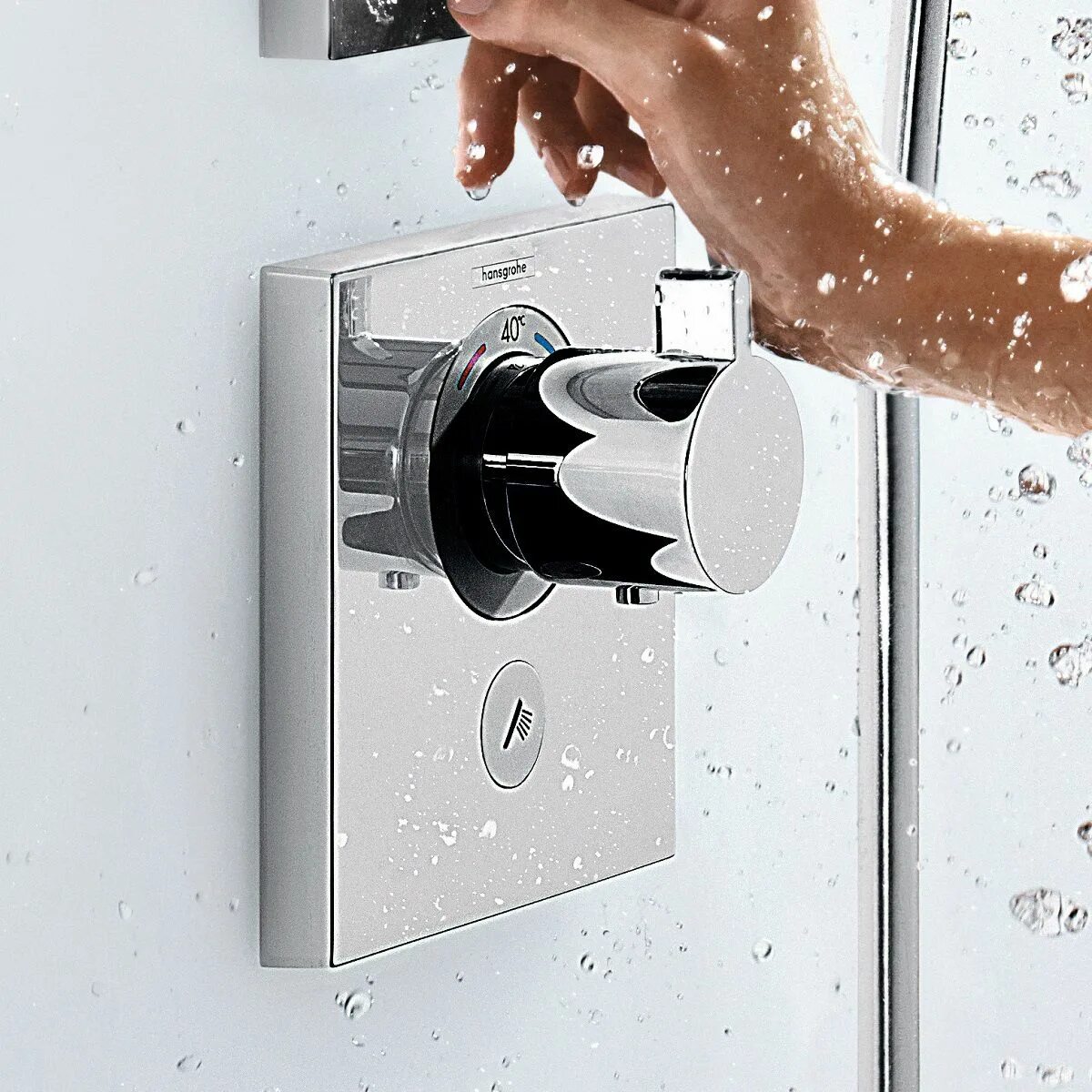 Hansgrohe showerselect. 15765000 hansgrohe. термостат showerselect артикул: 15764670. hansgrohe select термостат.