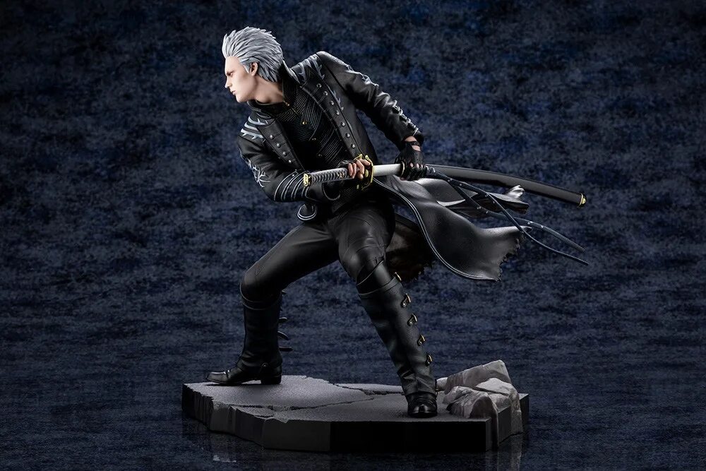 Devil May Cry 5 Vergil фигурка. Фигурка Вергилий ДМС 5. Фигурка Вергилия DMC 5. Вергилий Devil May Cry 5.