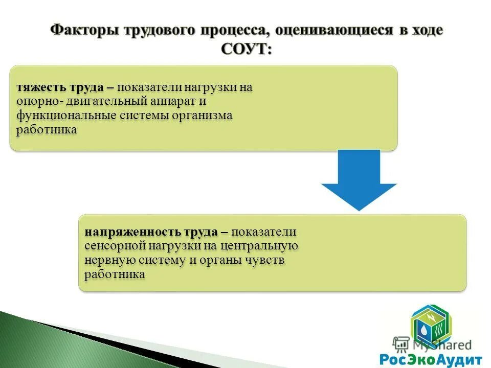 Труда огрн. Тяжесть трудового процесса СОУТ. Сенсорные нагрузки в СОУТ. Показатели сенсорной нагрузки на центральную нервную систему.