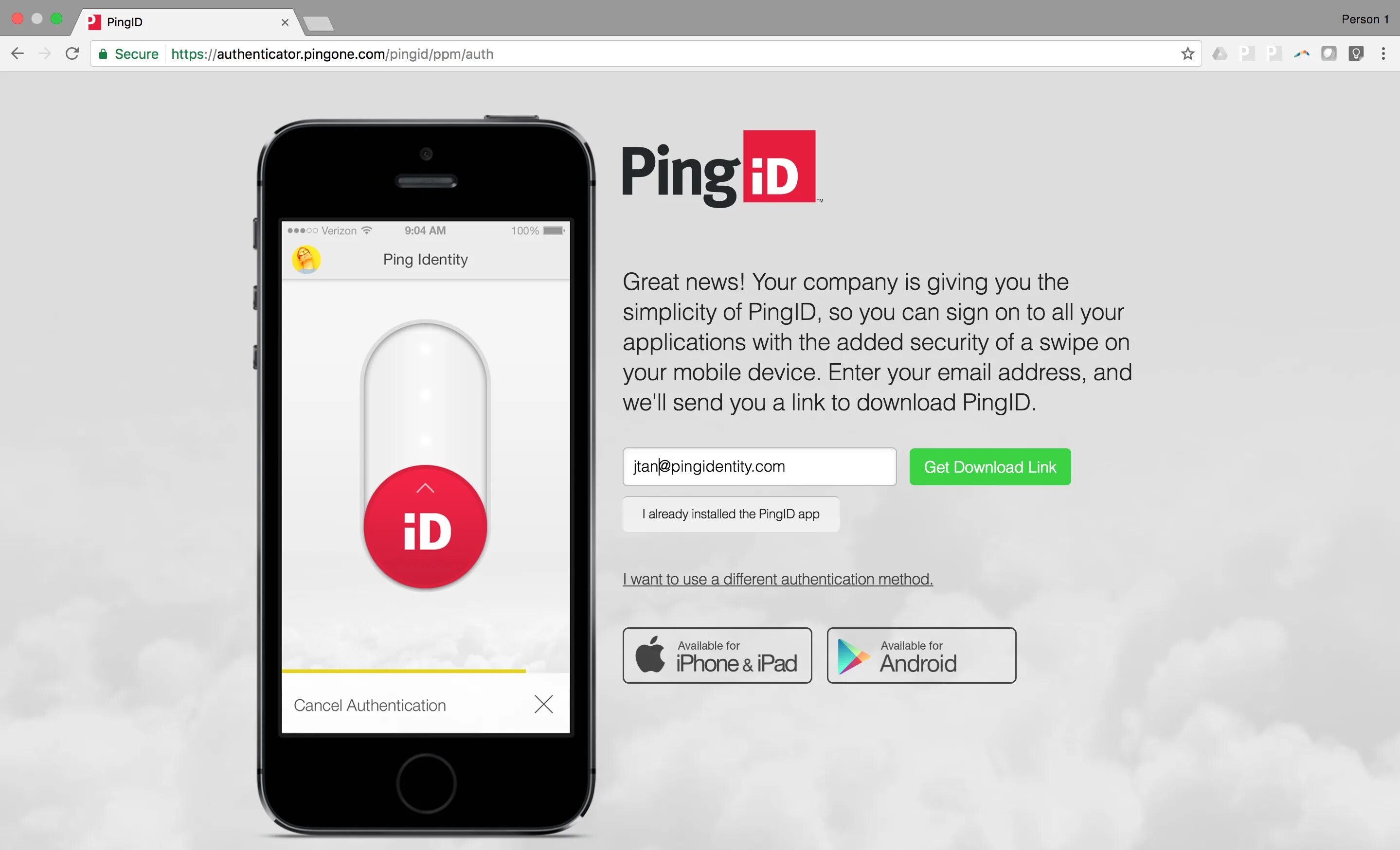 Ping id. Ping ID код сопряжения. Pingid логотип. Ping Identity где находится.