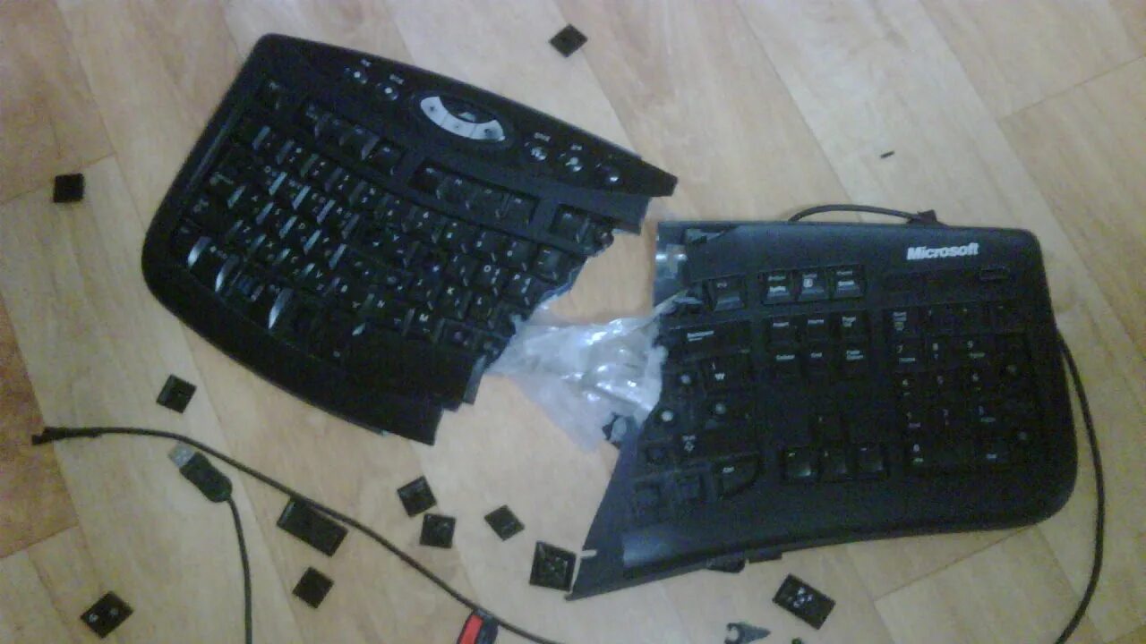 Keyboard fail