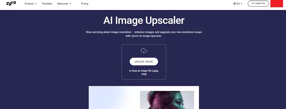 Nero ai image upscaler. Ai image upscaler. ai upscaler. zyro image.