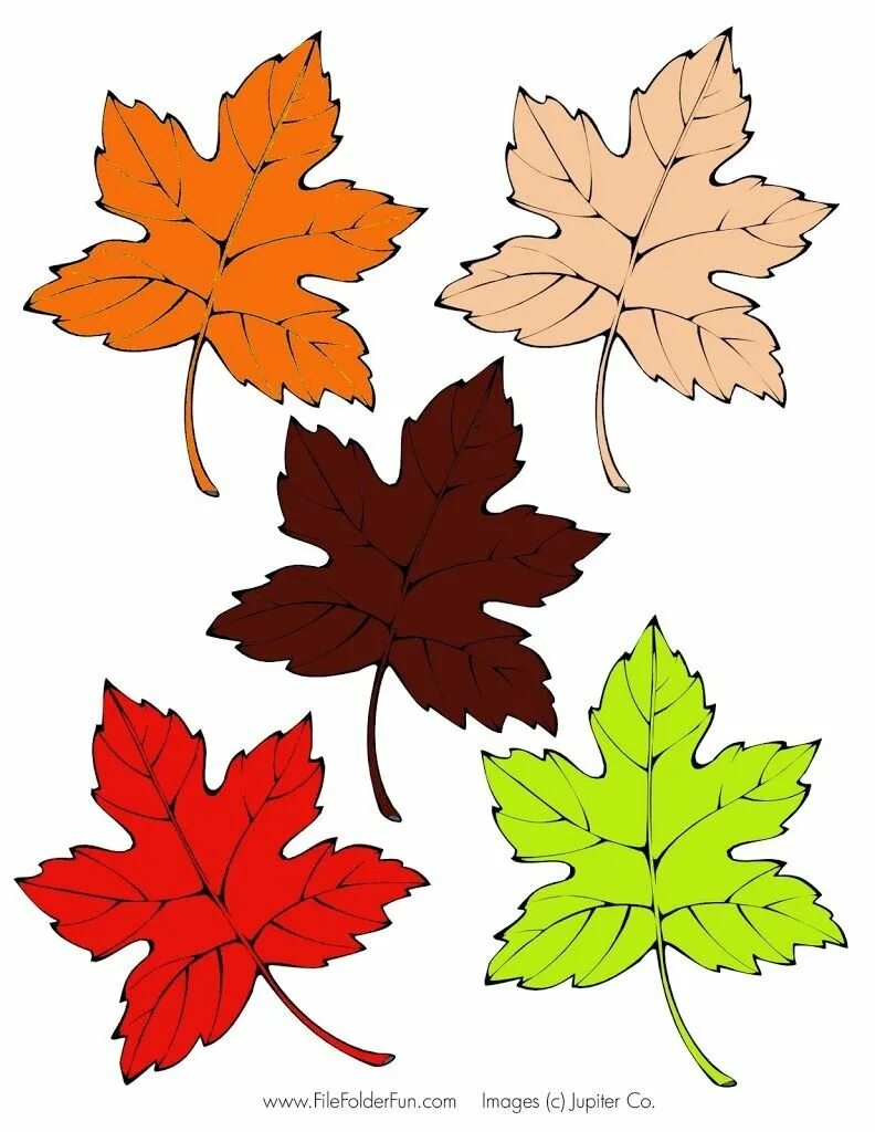 Осенние листья для вырезания. Осенних листьев для вырезания. Разноцветные листья для вырезания. Осенние поделки с листочками.