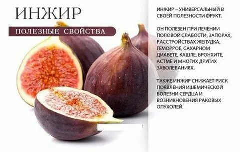 Что дает инжир