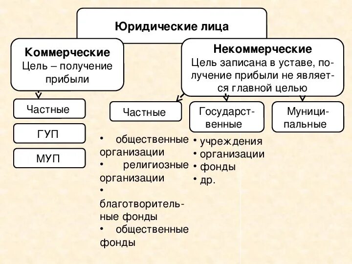 Субъекты правоотношений Обществознание 9 класс.