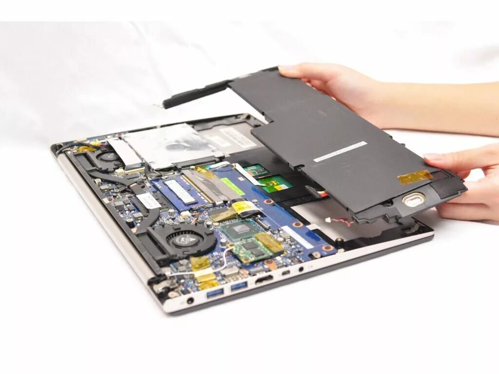 Ремонт компьютеров асус асус центр. ASUS ux32vd SSD. ZENBOOK ux32vd. ASUS ux32vd внутри. Laptop Battery Repair.