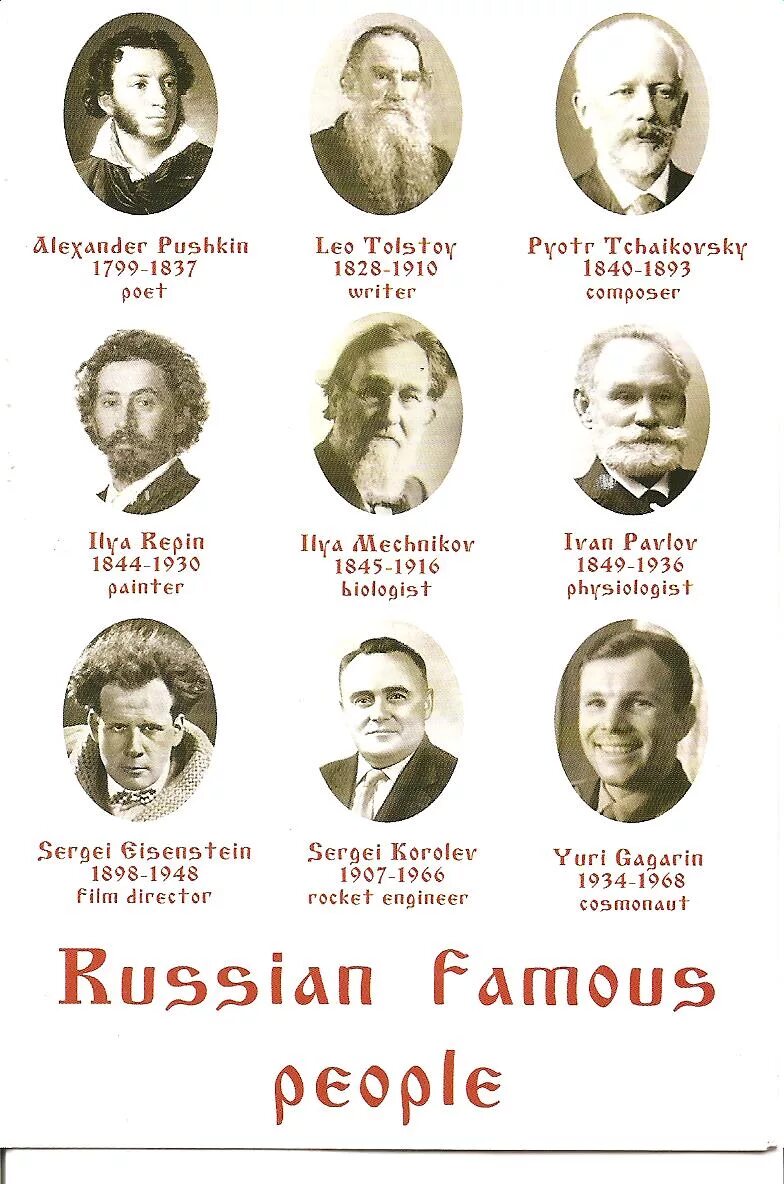 Famous russians. Famous russian people. Известные люди россии в разных сферах. Russian writers and poets. Великие русские люди.