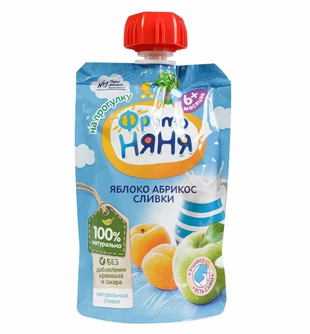 Пюре фрутоняня яблоко абрикос + сливки (90гр). Пюре для с 6 бабушкино лукошко. Яблочное пюре в банке. Пюре яблоки со сливками. Спилва яблочное пюре состав.