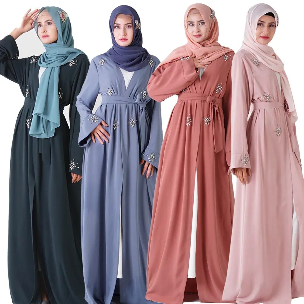 Мусульманская ткань. Abaýa. Мусульманские одежда Hayat 2020 Абая. Платье мусульманское (абайя), Sultan'.
