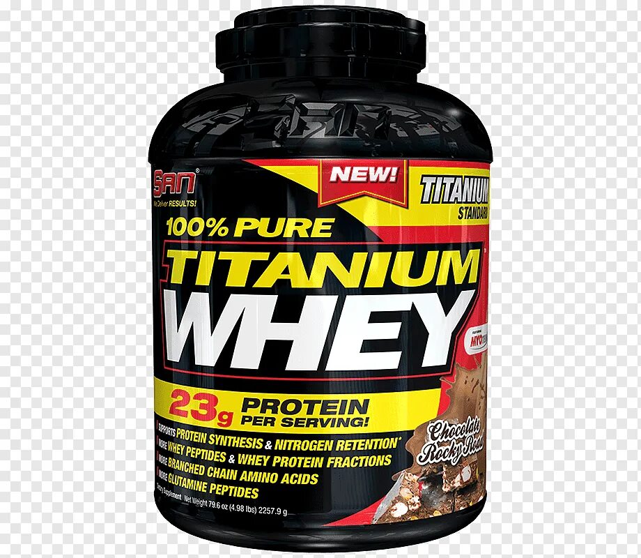 Действующий протеин. San 100% Pure Titanium Whey. Протеин сывороточный San 100% Pure Titanium Whey 2270 г. Сывороточный протеин San 2.27кг. Протеин s.a.n. 100% Pure Titanium Whey, 2272 гр., клубника.