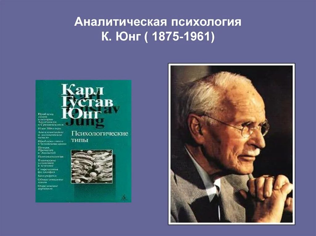 Юнг направление. Аналитическая психология к.Юнга (1875-1961)..