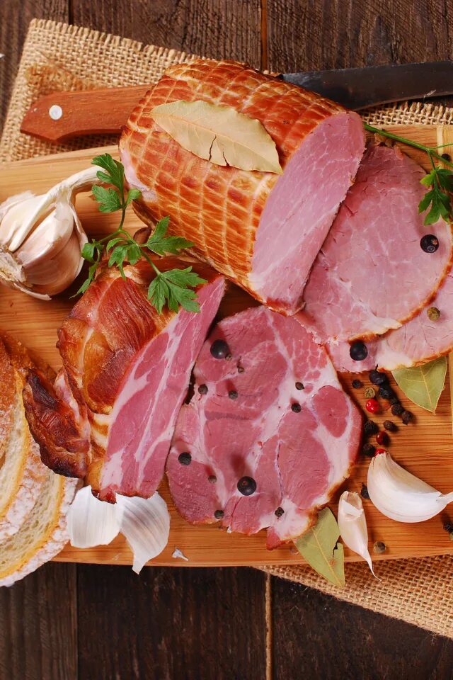 Bread and meat