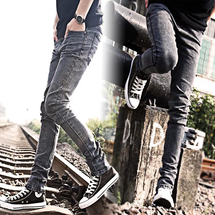 мужские ноги в черных джинсах. скинни джинсы и вансы. штаны скинни мужские. Crust punk штаны. скинни джинсы.