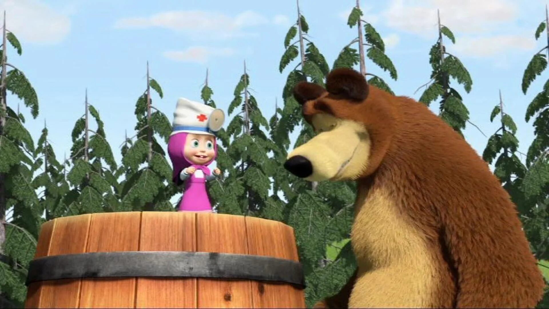 Маша и медведь Россия. Детские песни слушать маша