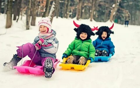 Какой участок подходит для катания на санках