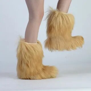 Меховые сапожки